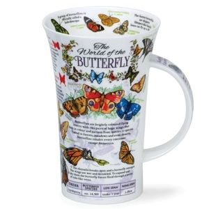 Dunoon The World of Butterfly Glencoe Shape Mug